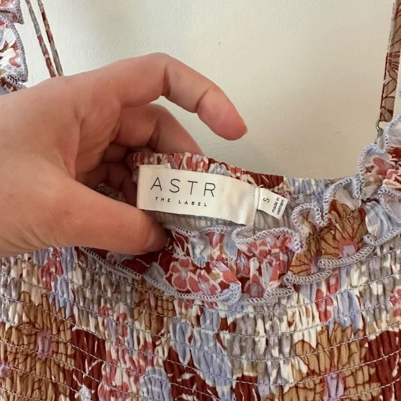 ASTR the Label Floral Smocked Dress - Picture 6 of 8